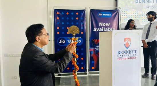 Reliance Jio bringt True 5G an die Bennett University