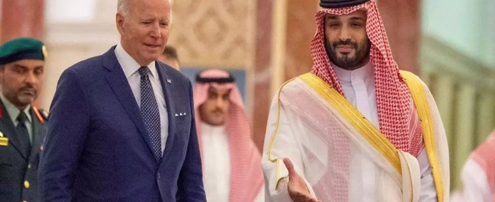 Saudi Arabien Die USA und Saudi Arabien pruefen einen Verteidigungsvertrag nach dem