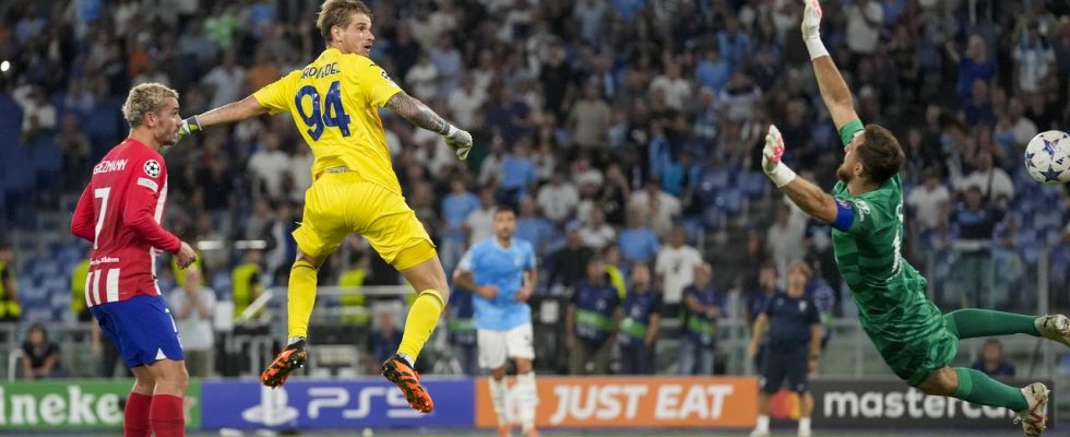 Sensation in Feyenoords Gruppe Torwart beschert Lazio einen Punkt gegen