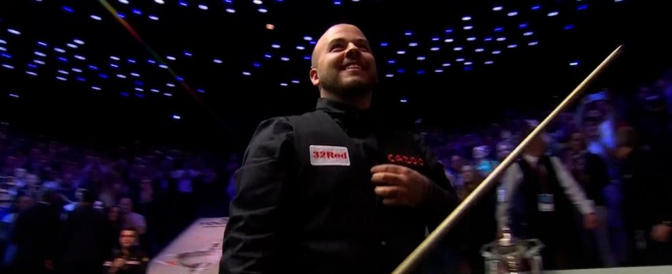 Snooker Champion Brecel ist endlich wieder mit dem Stichwort vereint