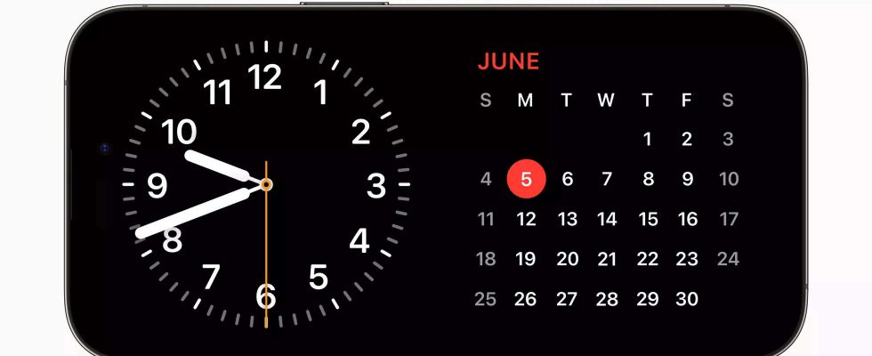 Standby Modus iOS 17 So koennen Sie Ihr iPhone in ein