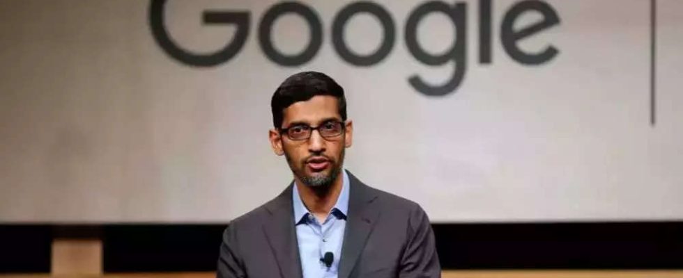 Sundar Pichai Google CEO Sundar Pichai ueber die erste E Mail die