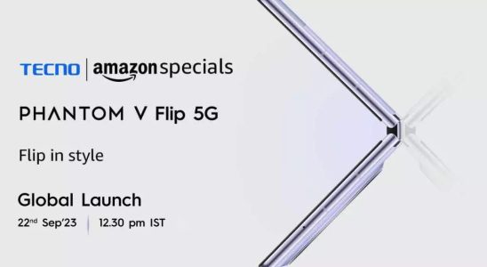 Tecno Phantom V Flip erscheint am 22 September Alle Details