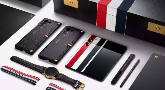 Thom Browne Samsung kuendigt Galaxy Z Fold 5 und Galaxy