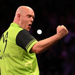 Van Gerwen besiegt Van den Bergh und erreicht das Halbfinale