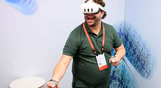 Virtuelle Realitaet Meta stellt das Mixed Reality Headset Quest 3 vor der