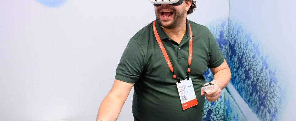 Virtuelle Realitaet Meta stellt das Mixed Reality Headset Quest 3 vor der