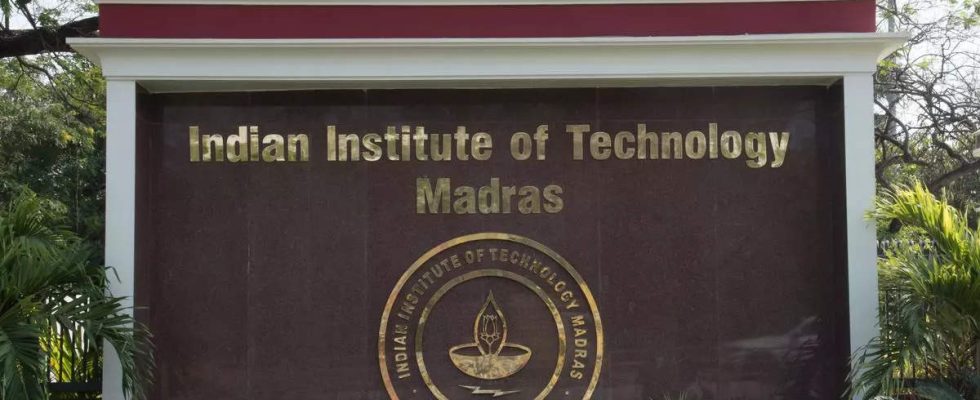 Wassereinsparung IIT Madras startet Jal Dhan Kampagne zur Wassereinsparung