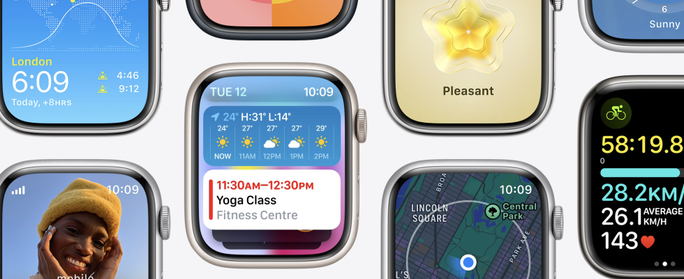 WatchOS 10 WatchOS 10 wird heute eingefuehrt Liste aller kompatiblen