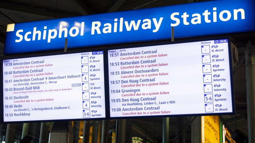 1696357454 730 Zugstoerung in Schiphol noch nicht behoben andernorts weiterhin Probleme auf