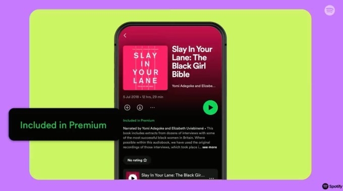 1696365527 309 Spotify bietet seinem Premium Abonnement eine Auswahl an Hoerbuechern an