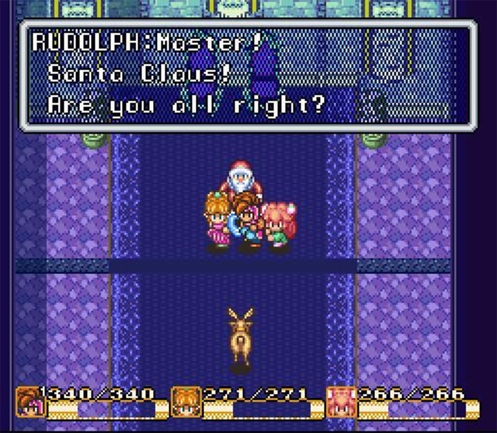 Unkonventionelle Weihnachtsspiele zur Einstimmung – Secret of Mana Santa Claus