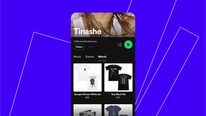 1696519099 550 Die neuen Kuenstlerprofile von Spotify heben Musik Stories Merch und