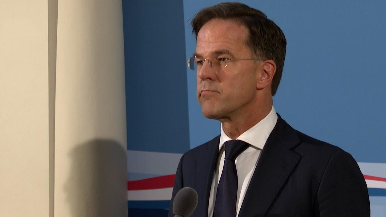 Beeld uit video: Rutte over Israëlisch-Palestijns conflict: 'Het raakt ook ons land'