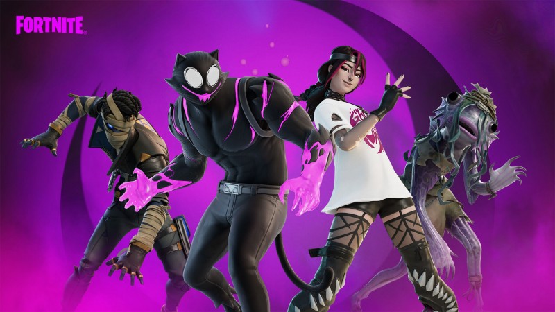 Fortnitemares 2023 Alan Wake Halloween Michael Myers Jack Skellington