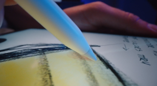 Apple Pencil der dritten Generation Der Apple Pencil 3 verfuegt