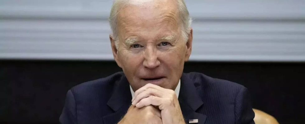 Biden Joe Biden draengt die GOP auf Hilfe fuer die