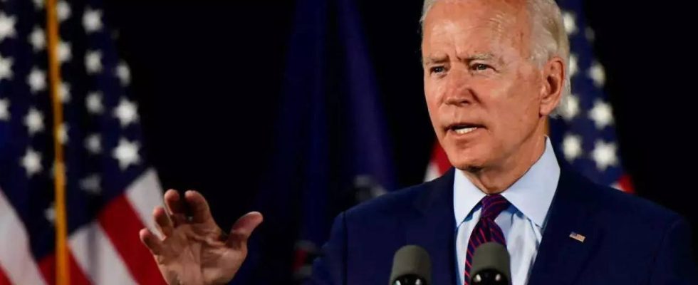 Biden sagt dass die Gaza Hilfe wahrscheinlich in „naechsten 24 bis