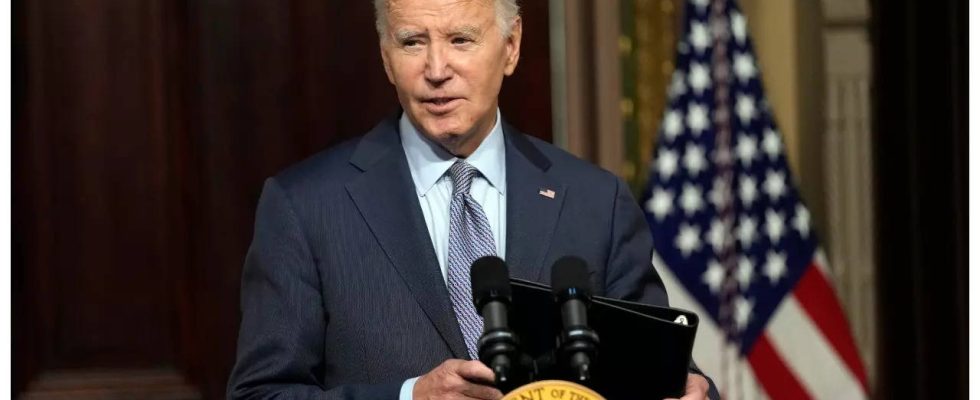 Biden spricht wieder ueber gruene Energie und Arbeitsplaetze in Pennsylvania