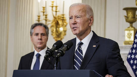 Biden sucht nach Workarounds um den Fluss der Ukraine Hilfe aufrechtzuerhalten