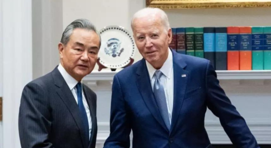 Chinas Aussenminister deutet an dass der Weg zum Xi Biden Gipfel nicht