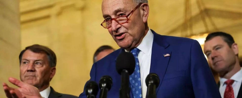 David Shepardson Schumer bestaetigt Reise des US Senats nach China Japan