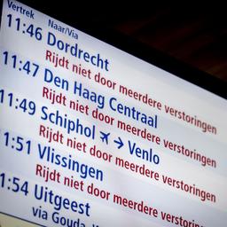 Die Probleme auf der Eisenbahn rund um Rotterdam dauern bis