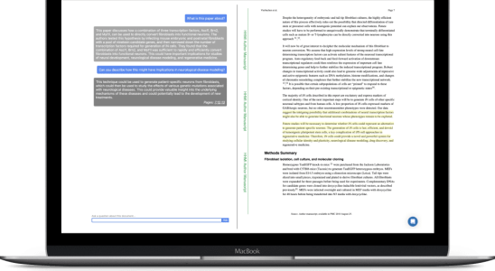 Humata AI fasst Ihre PDFs zusammen und beantwortet Fragen zu