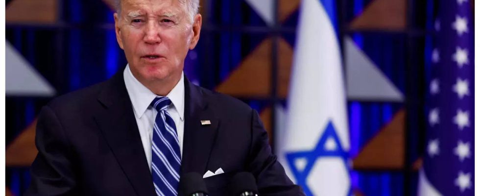 In Tel Aviv macht Biden ein „anderes Team fuer den