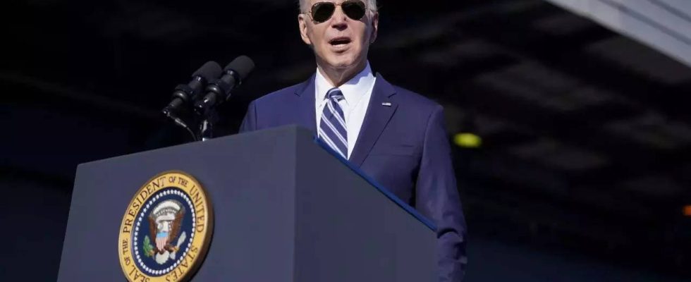 Israel Biden betont den Schutz der Zivilbevoelkerung waehrend der Belagerung