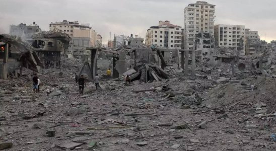 Israel Israel zerstoert Gaza Pizzaladen der sich ueber die Hamas Geisel lustig