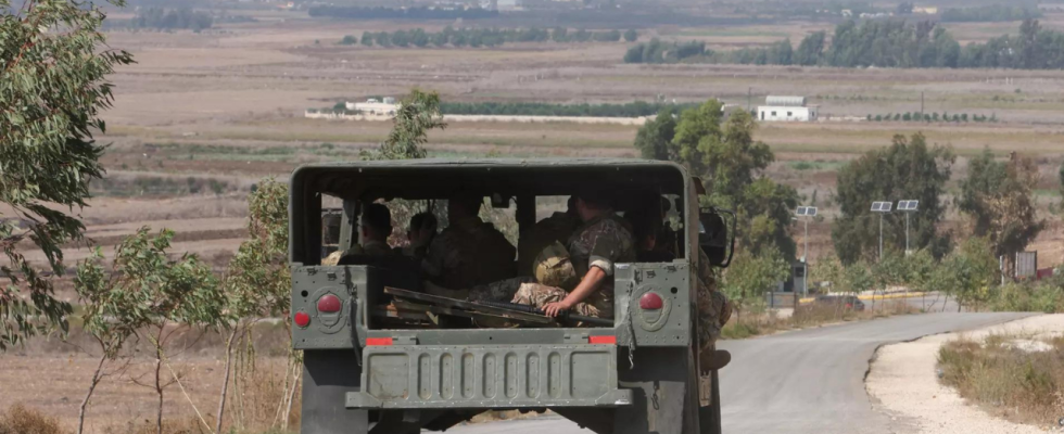 Israelischer Beschuss trifft Posten der libanesischen Armee nach Infiltrationswarnung