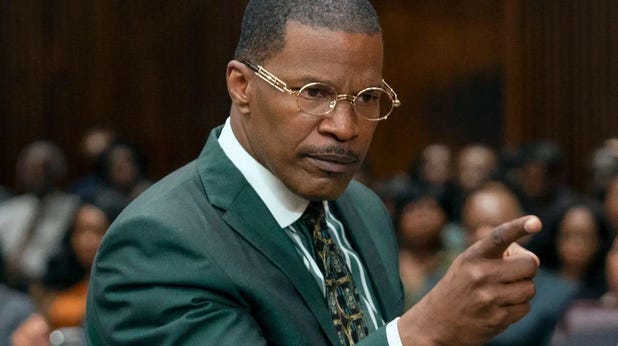 Jamie Foxx ist ein hervorragender Gerichtsdramaspieler