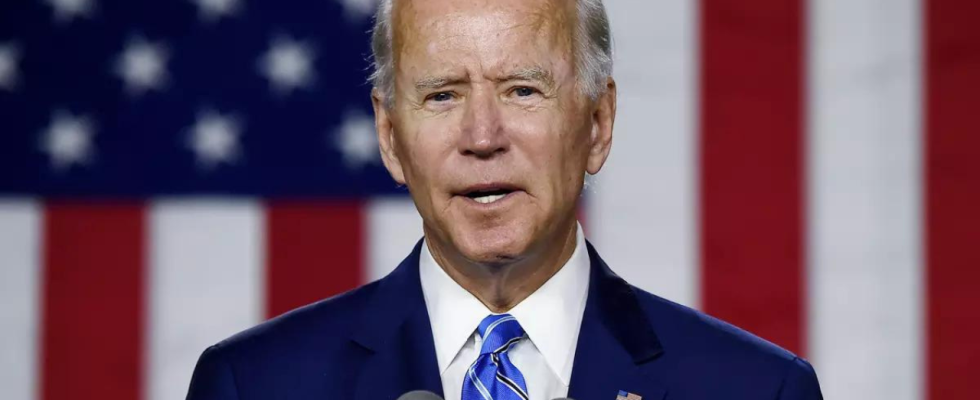 Joe Biden warnt China davor philippinische Schiffe im Suedchinesischen Meer