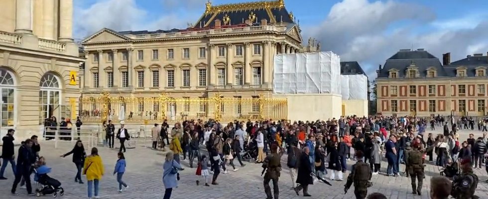 Mann nach falscher Bombendrohung fuer Schloss Versailles bestraft Im