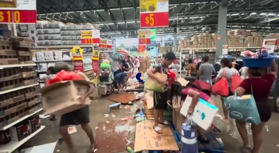 Mexikaner pluendern Geschaefte in Acapulco nach Sturm Otis „Totales Chaos