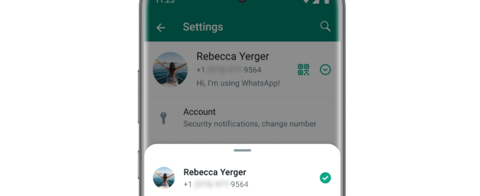 Mit WhatsApp koennen Sie bald zwei Konten gleichzeitig nutzen Was