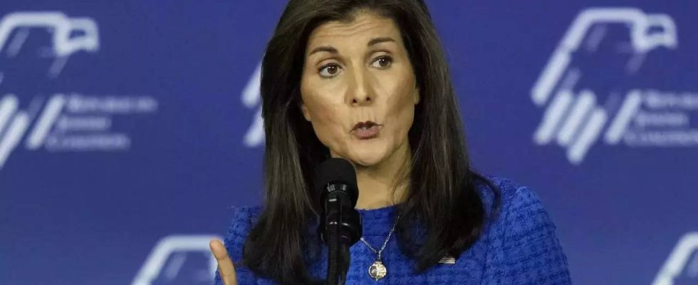 Nikki Haley kritisiert Trumps Lob fuer Diktatoren und Terrorgruppen in