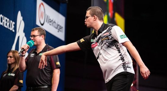 Noppert scheitert im Halbfinale der Darts EM Van Veen 21 deklassiert