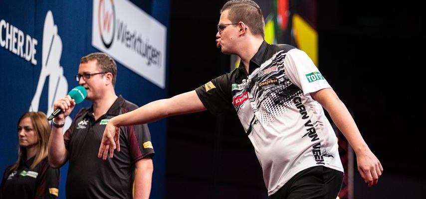 Noppert scheitert im Halbfinale der Darts EM Van Veen 21 deklassiert