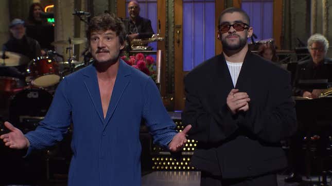 Pedro Pascal lauerte dieses Wochenende bei Saturday Night Live herum