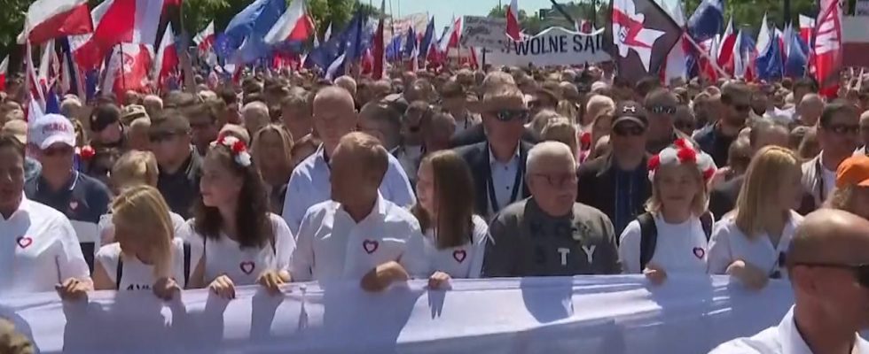 Polen zaehlt den Countdown zu den Wahlen „Die wichtigsten seit