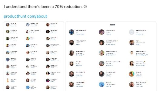 Product Hunt raeumt auf 60 der Mitarbeiter sind von