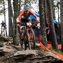 Puck Pieterse ist die erste Niederlaenderin ueberhaupt die den Mountainbike Weltcup