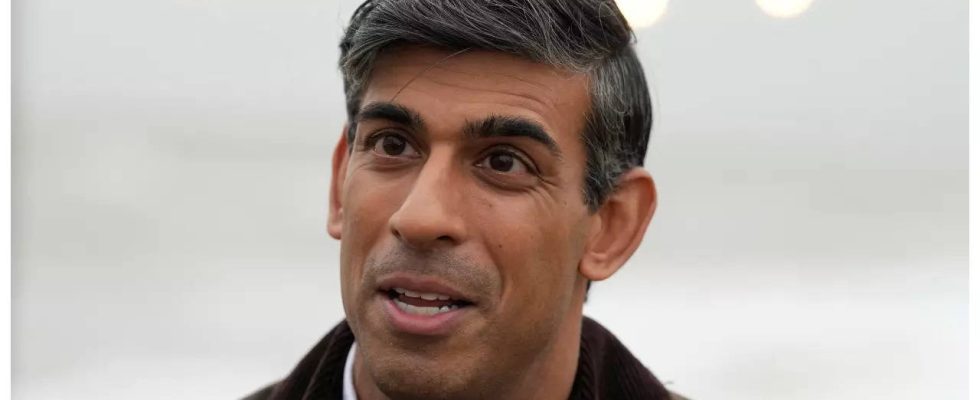 Rishi Sunak naehert sich seinem ersten Jahrestag als britischer Premierminister