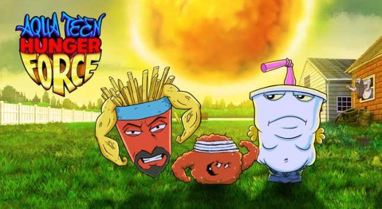 Sparen Sie an Thanksgiving Platz fuer neue Aqua Teen Hunger