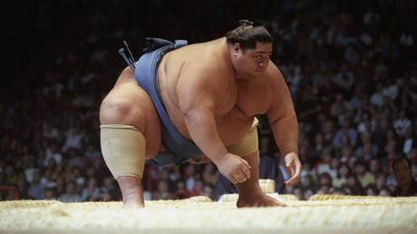 Sumo Ringer „zu schwer fuer den Flug – World