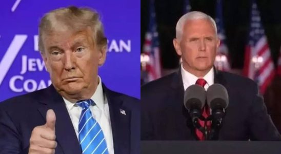 Trump bittet Pence um Unterstuetzung nachdem dieser aus dem Rennen