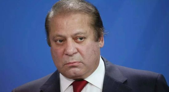 Unterstuetzerinnen Pakistans ehemaliger Premierminister Nawaz Sharif steht unter Kritik weil