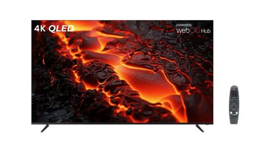 Videotex Videotex kuendigt neuen 75 Zoll QLED Fernseher mit Kamera und Remote PC Unterstuetzung an